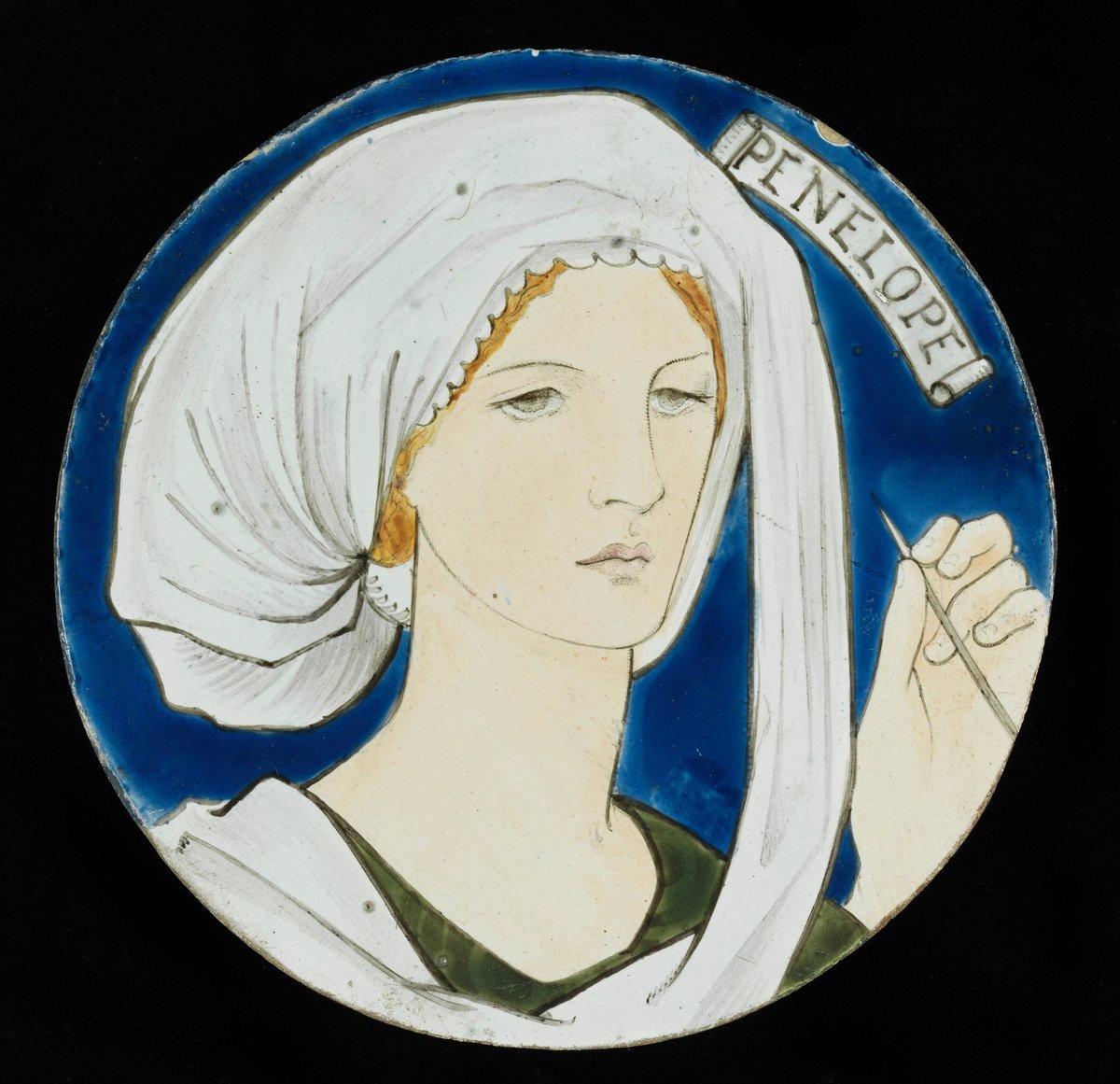 Penelope (around 1865) by Kate Faulkner, who worked for Morris & Co. as a designer © Fitzwilliam Museum, Cambridge