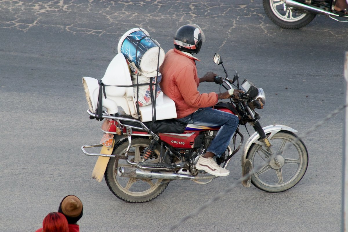 Jebi Labembika's Motabike (2021). Courtesy of the artist and Boy.Brother.Friend