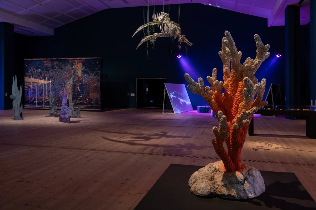 Installation view of For All At Last Return © Baltic Centre for Contemporary Art 2025, photo: Colin Davison