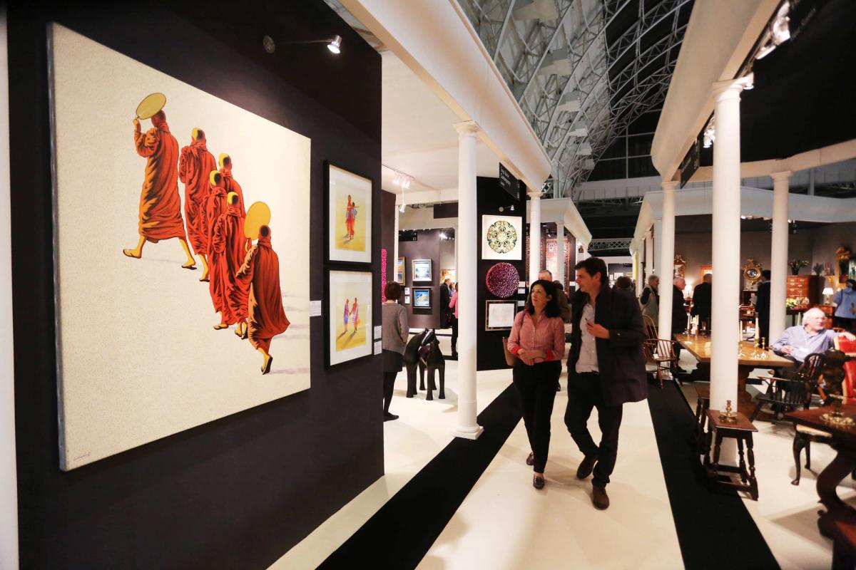 The Winter Art & Antiques Fair Olympia in 2016