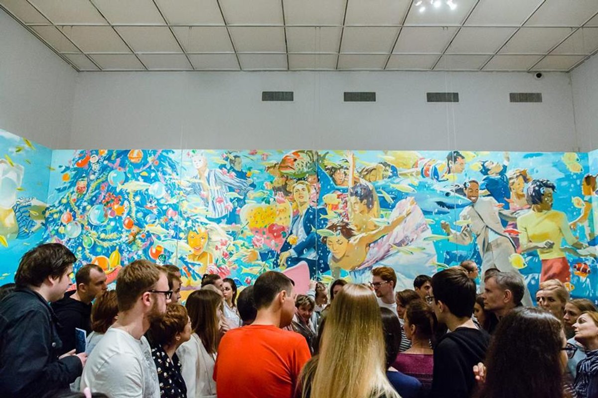 Visitors to the State Tretyakov Gallery State Tretyakov Gallery/Facebook