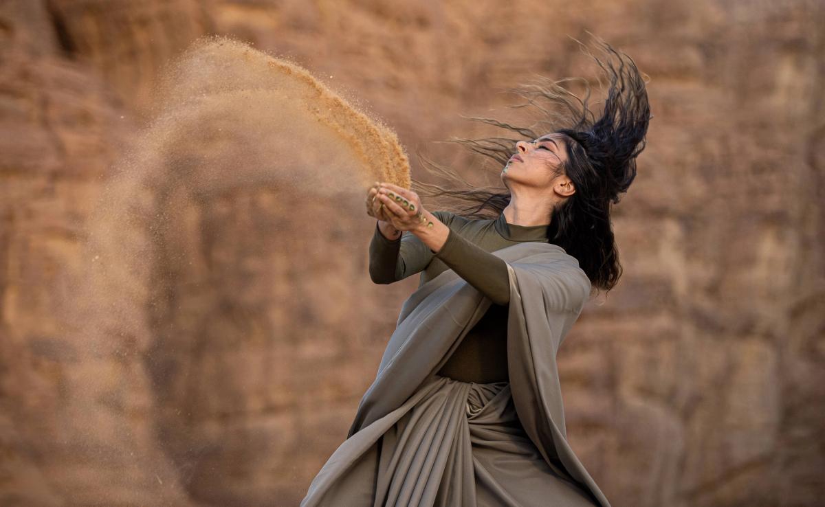 Thikra by Akram Khan and Manal AlDowayan, which will be shown at the AlUla Arts Festival

Courtesy of the Royal Commission for AlUla