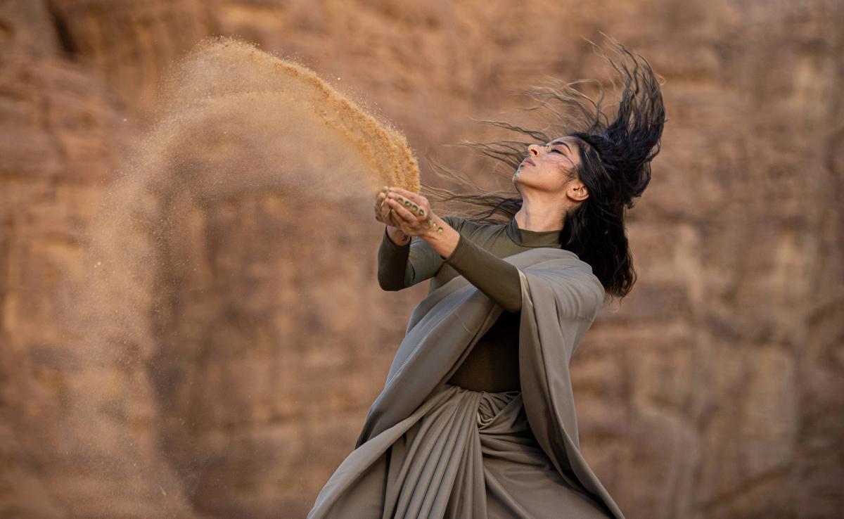 Thikra by Akram Khan and Manal AlDowayan, which will be shown at the AlUla Arts Festival
Courtesy of the Royal Commission for AlUla