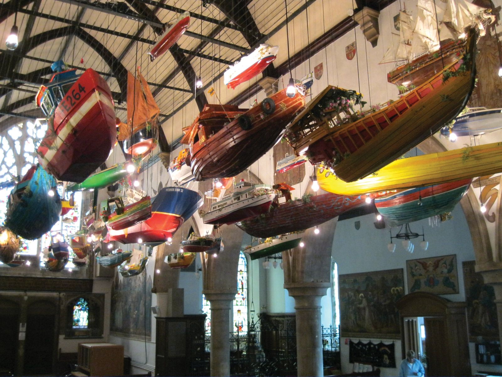 Shipping installation © Indra Khanna