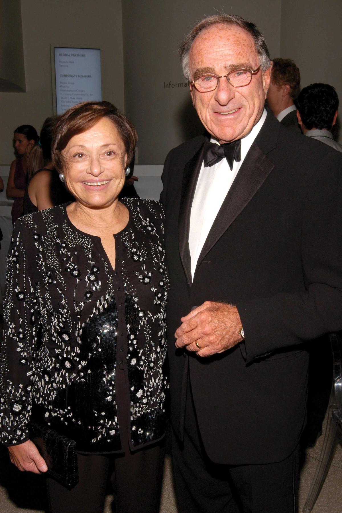 Linda and Harry Macklowe attending a Guggenheim International Gala in 2009 © Patrick McMullan