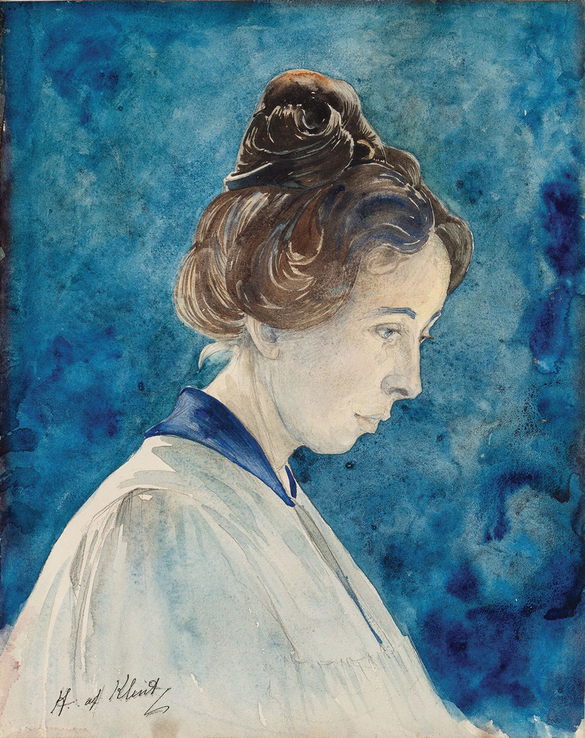 Hilma af Klint’s undated self-portrait demonstrates her skills as a realist
Anders Fredriksen © The Hilma af Klint Foundation