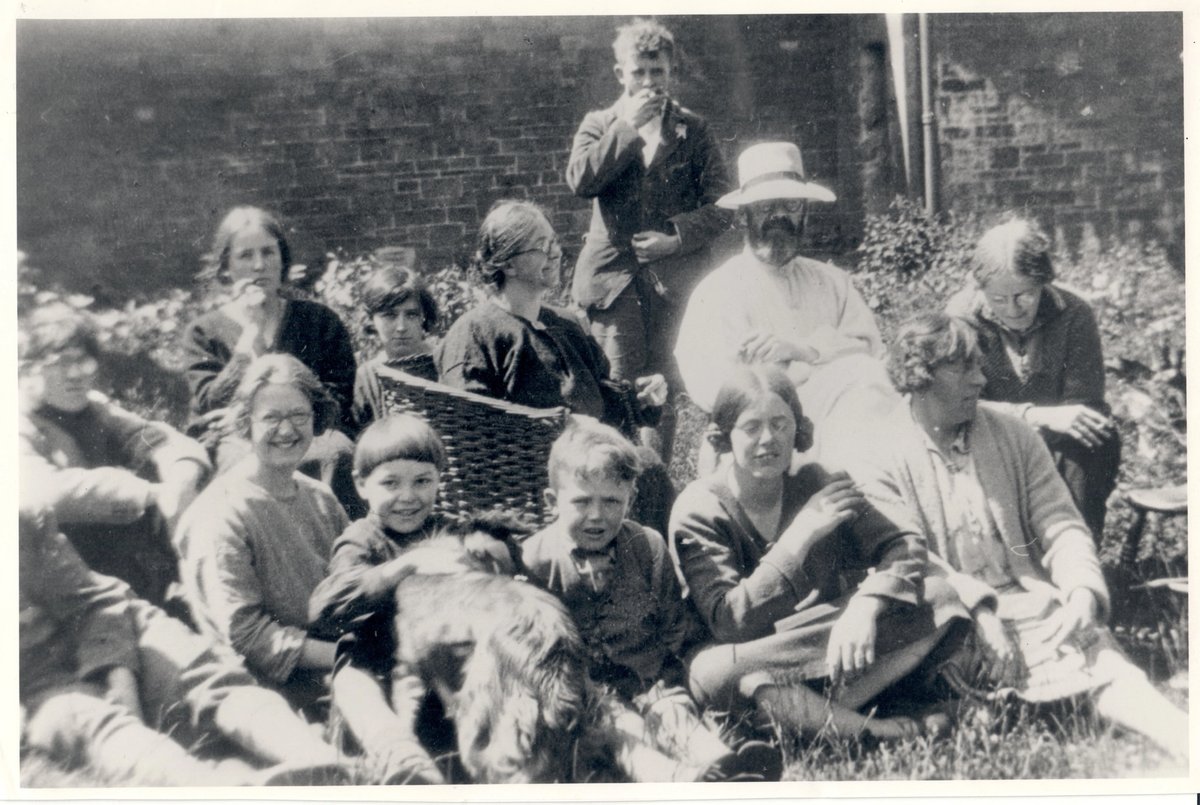 A photograph of the Gill family included in the It Takes A Village exhibition
Courtesy of the Ditchling Museum of Art and Craft