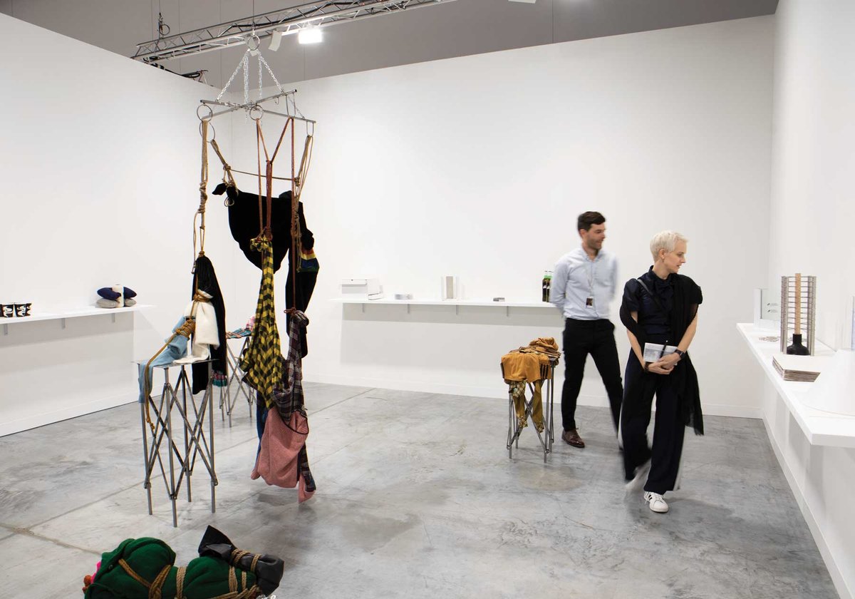 Buenos Aires gallery Isla Flotante is showing works by Pablo Accinelli and Mariela Scafati Photo: David Owens