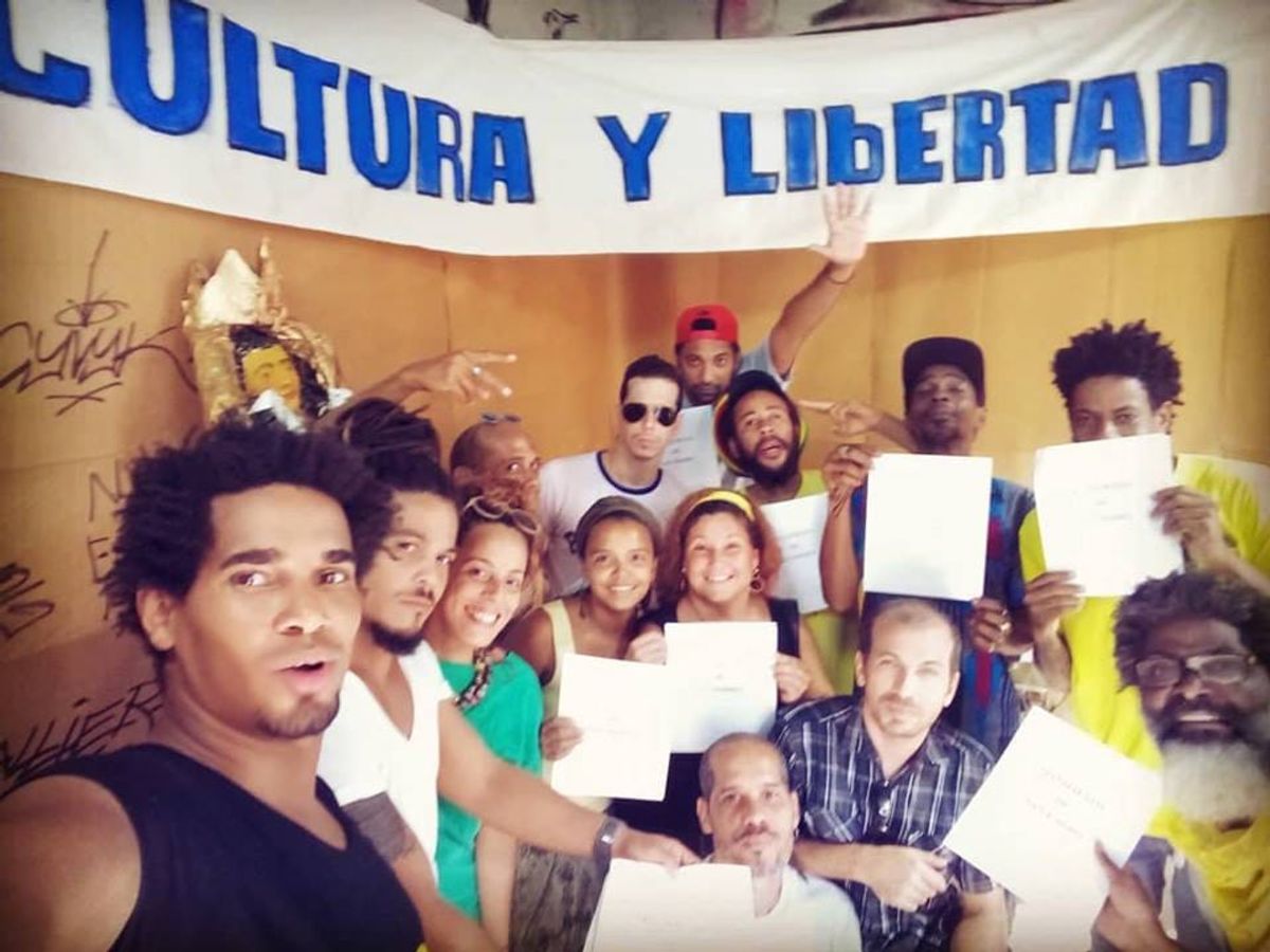 Cuban artists protesting Decree 349 sent an open letter to the participants of the Havana Bienal asking them to act in solidarity against the law 