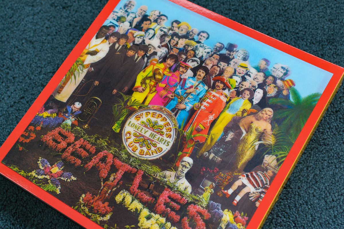 The Beatles' Sgt Pepper’s Lonely Hearts Club Band album the band's "heroes" 