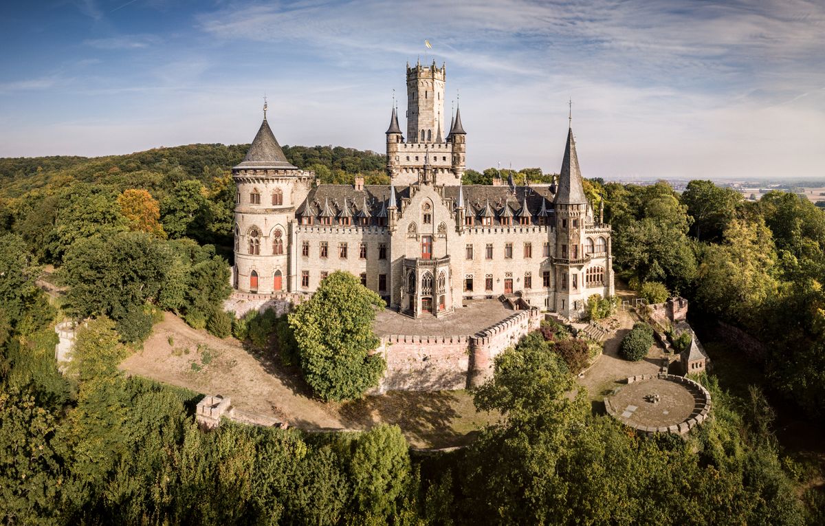 Marienburg Castle in Lower Saxony is at the centre of a legal dispute between the Prince of Hanover and his son