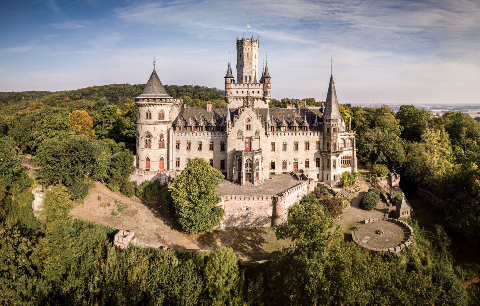 Marienburg Castle in Lower Saxony is at the centre of a legal dispute between the Prince of Hanover and his son 