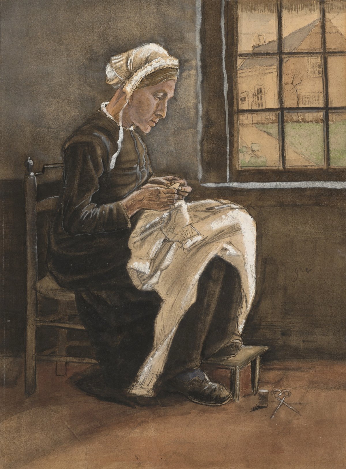 Van Gogh’s Woman Sewing (October-November 1881)
Christie’s Images Ltd 2024, London