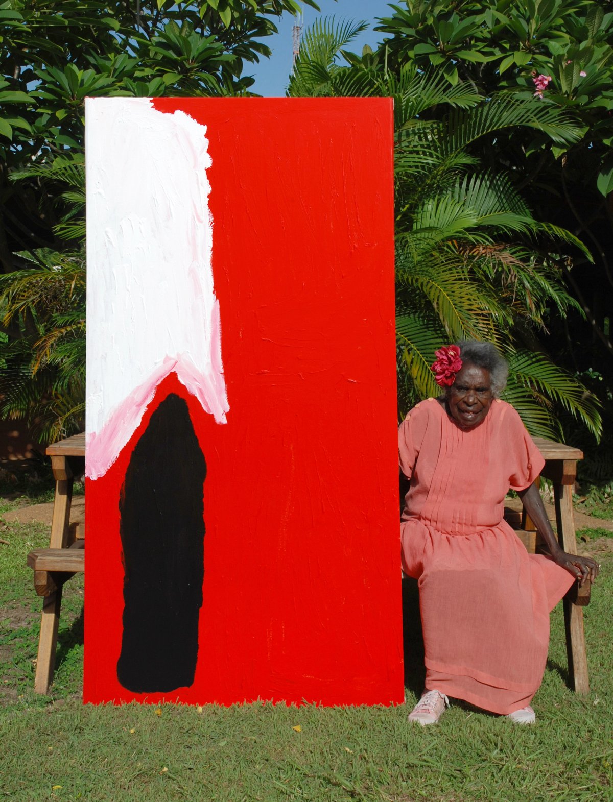 Mirdidingkingathi Juwarnda Sally Gabori with Dibirdibi Country (2009). Private Collection, Melbourne. Photo: Mornington Island Art, Queensland. © The Estate of Sally Gabori.