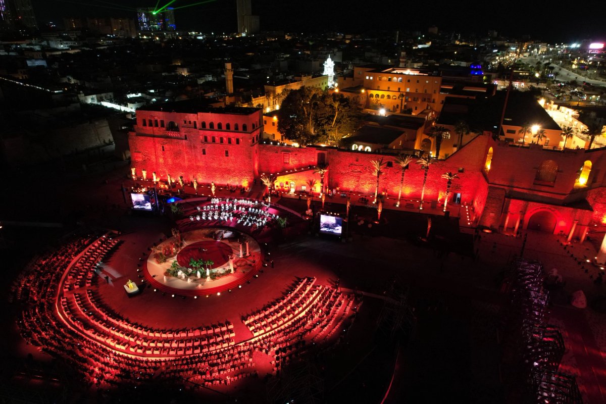 On 12 December the National Museum of Libya hosted a large-scale celebration of its reopening Hazem Turkia/Xinhua/Alamy Live News