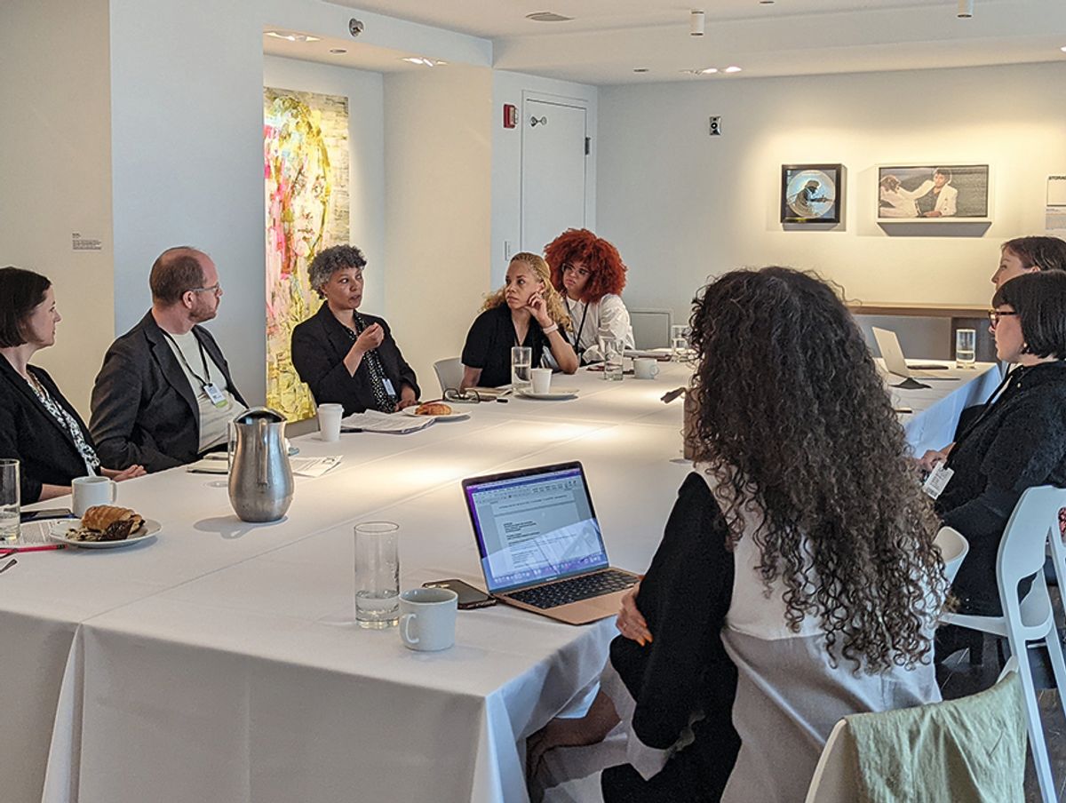 Curator Allison Glenn leads a breakout session at Expo Chicago’s 2022 Curatorial Forum
Courtesy of Expo Chicago