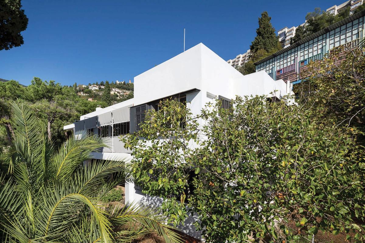 Eileen Gray and Jean Badovici's Villa E-1027, completed in 1929 in Roquebrune-Cap-Martin in the south of France, has been refurbished © Manuel Bougot