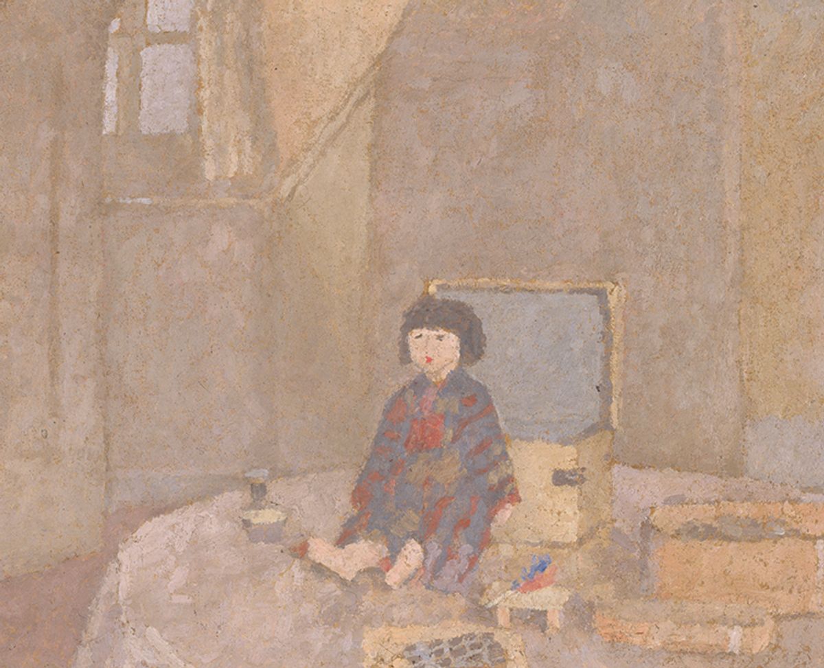 Gwen John‘s Japanese Doll (1920) will be displayed alongside works by other artists such as Pierre Bonnard and Spencer Gore in the exhibition
© National Museum of Wales