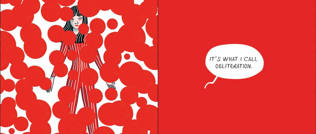 Detail from Kusama: The Graphic Novel Detail from Kusama: The Graphic Novel