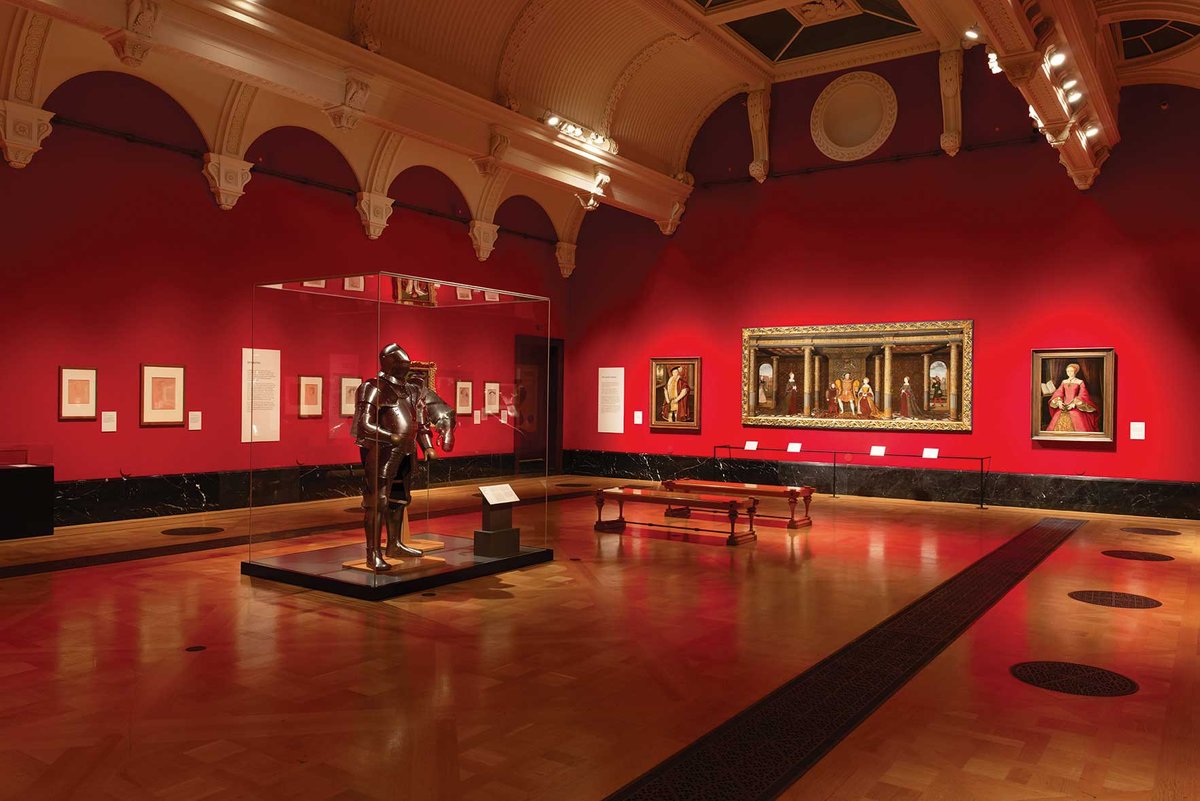 The big draw: at the heart of the Holbein at the Tudor Court show are more than 40 penetrating portrait sketches
Royal Collection Trust © King Charles III