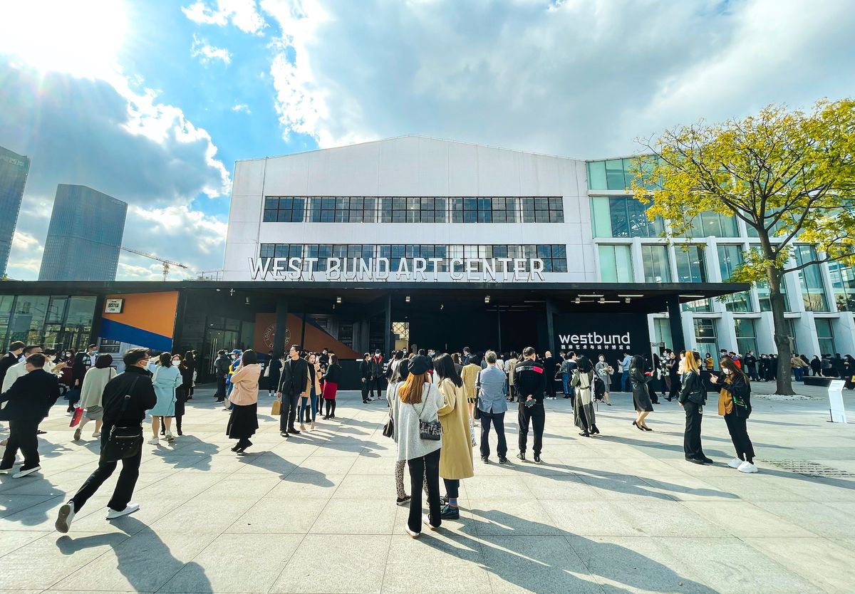 “This is our fifth year participating in Shanghai art fairs and it's the best year so far,” says Leo Xu, David Zwirner’s senior director in Hong Kong Courtesy of West Bund