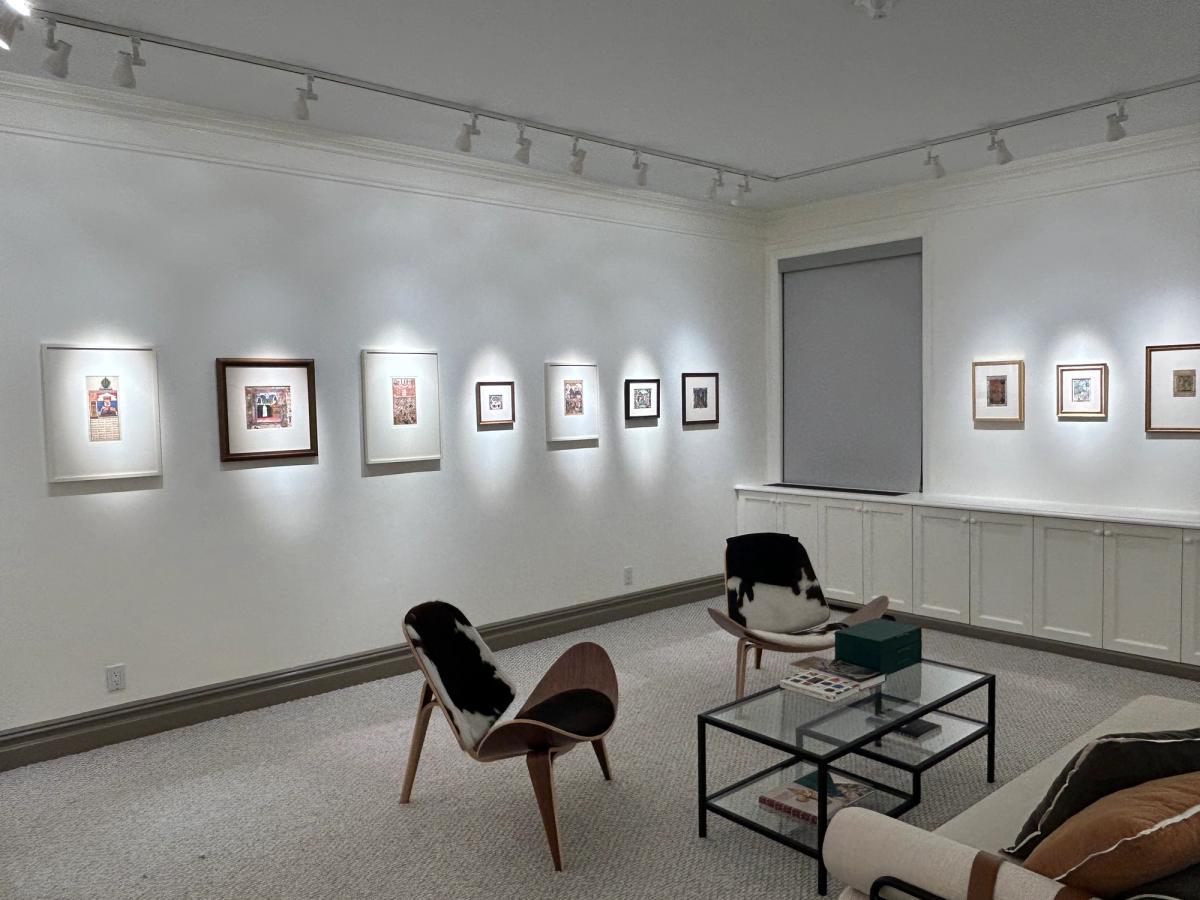 A view of Les Enluminures & Sam Fogg during Master Drawings New York in 2024 Courtesy Master Drawings New York