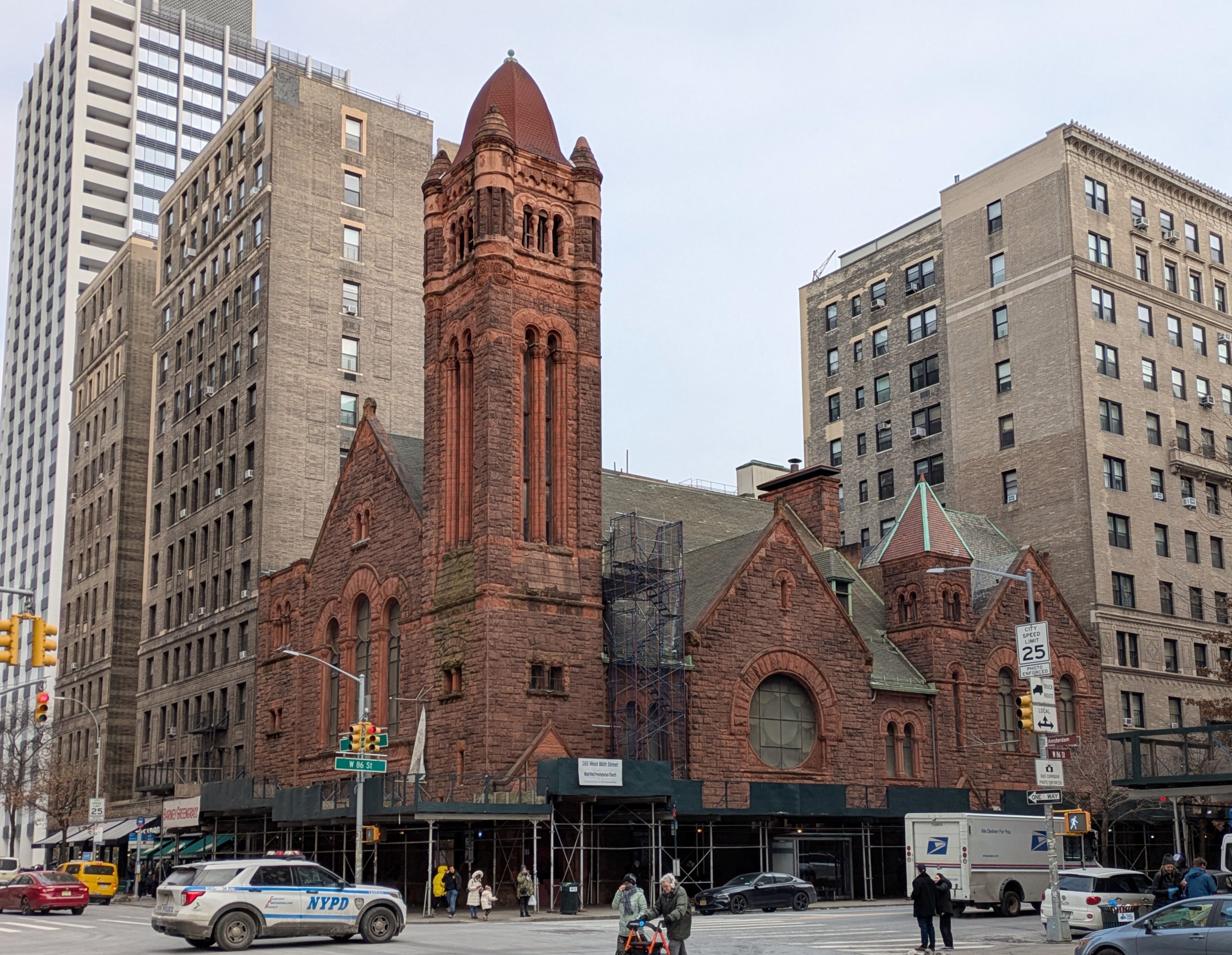 Built in the Romanesque Revival style and completed in 1890, West Park Presbyterian Church was designed by Henry Kilburn Fred Voon