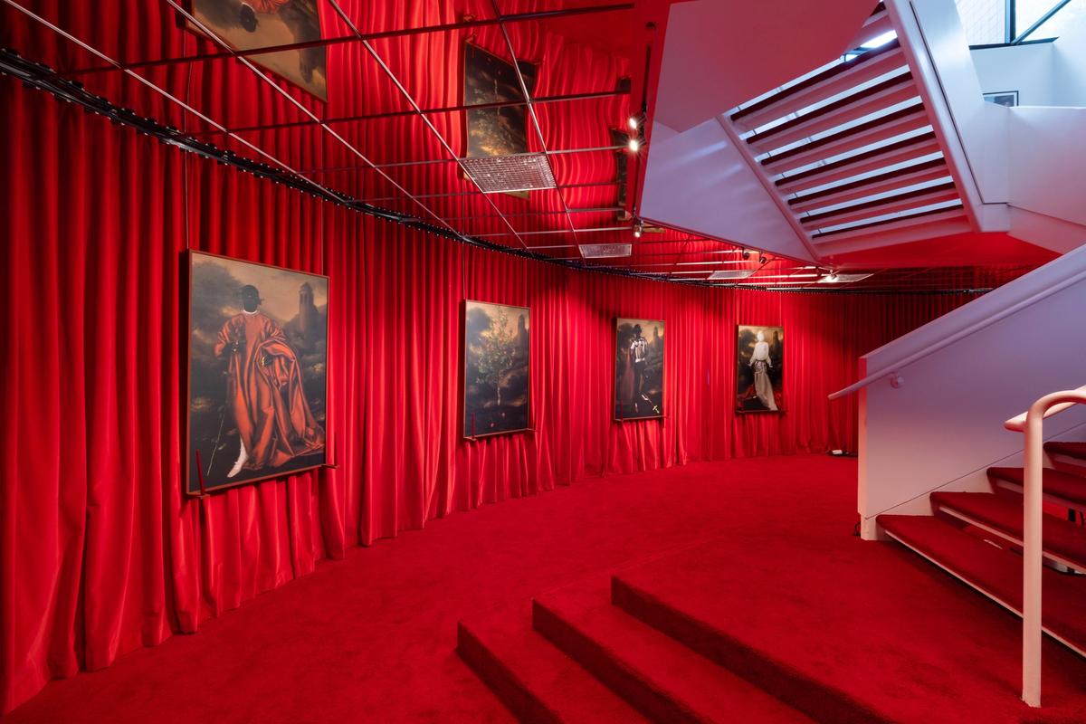 An installation by the artists Elliot and Erick Jiménez at Duet 2025 Photo: Jenny Gorman, courtesy Duet