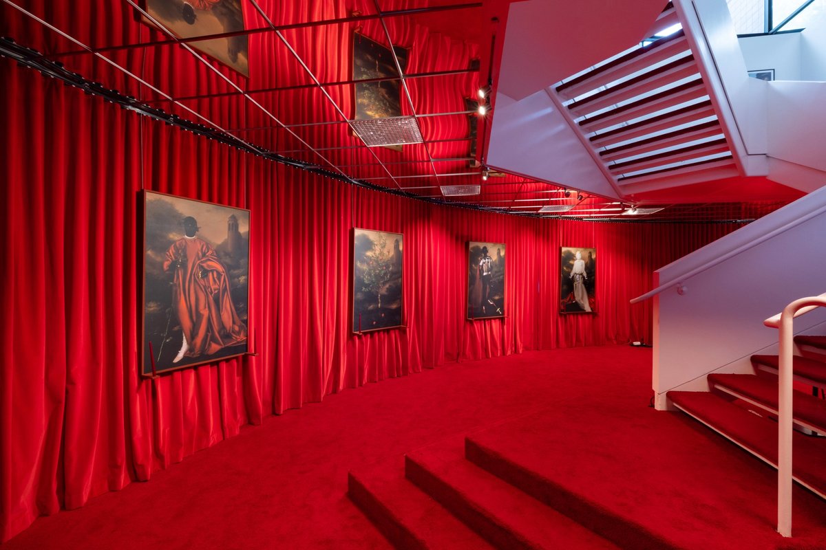 An installation by the artists Elliot and Erick Jiménez at Duet 2025 Photo: Jenny Gorman, courtesy Duet