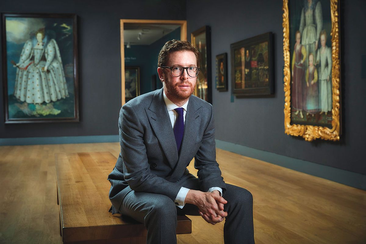 Nicholas Cullinan, the director of the National Portrait Gallery in London © Chris Floyd