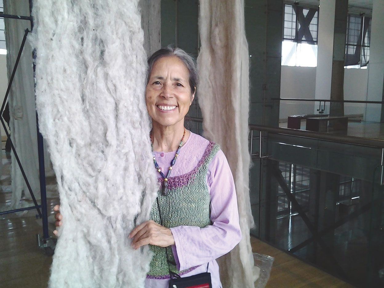 Despite a long career, Vicuña has only recently gained international attention Photo: © Alex Marks, courtesy of the Contemporary Arts Center New Orleans