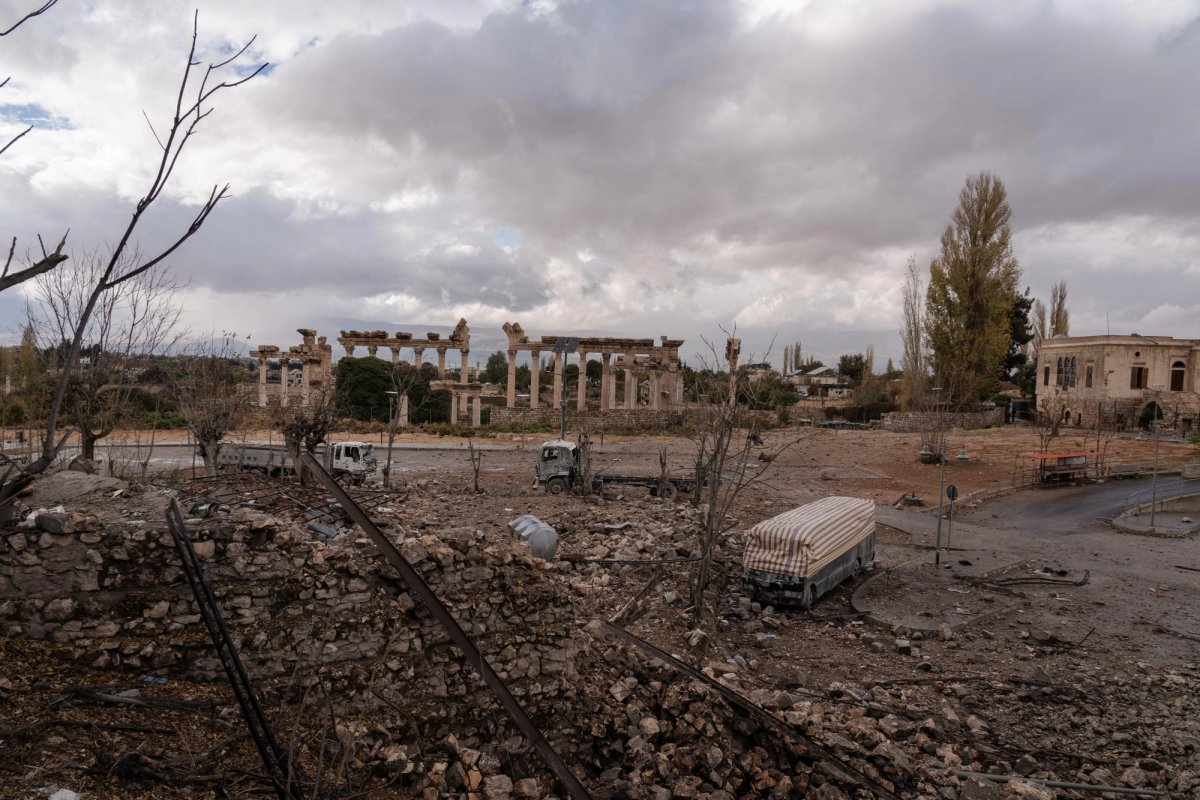 View of damage at the Baalbek Unesco World Heritage Site following a nearby Israeli airstrike
© Ashley Chan/SOPA Images via ZUMA Press Wir
