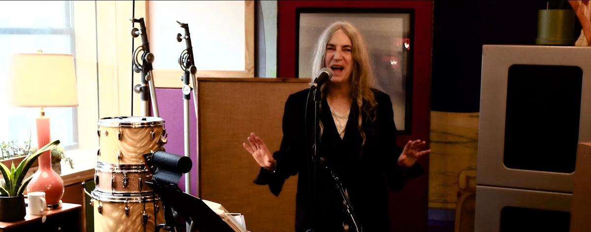 Patti Smith is releasing a 30-minute video of music and poetry on the CIRCA YouTube channel on 20 January at 20:21 GMT/15:21 EST Still courtesy of the artist and CIRCA