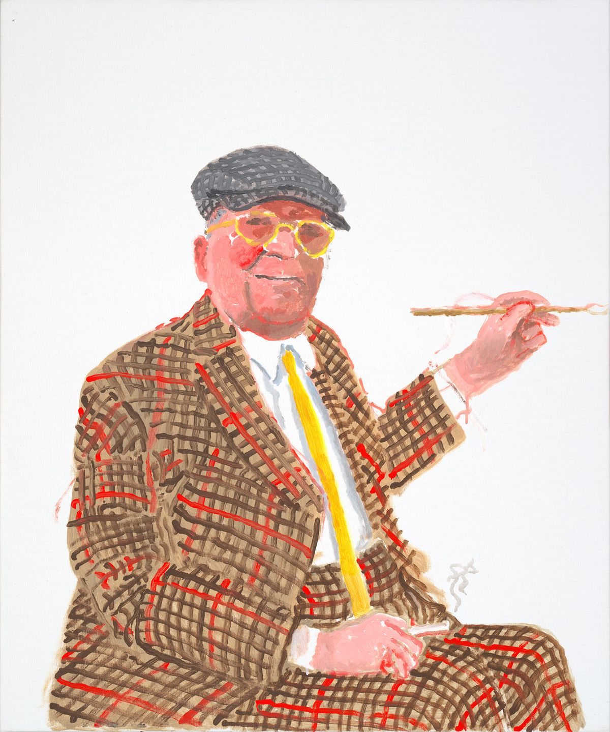 David Hockney's Self Portrait, 22nd November 2021 © David Hockney