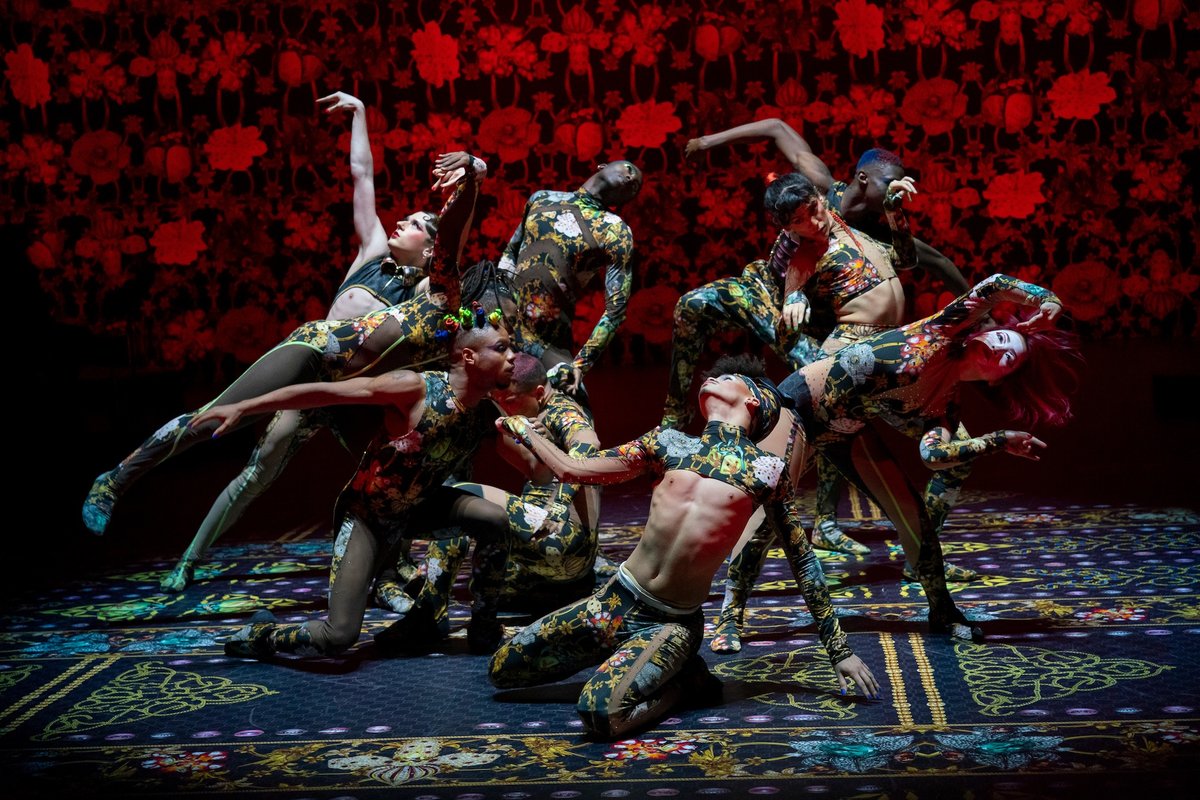 Assembly dancers at Park Avenue Armory, performing a piece choreographed by Maleek Washington Photo: Stephanie Berger