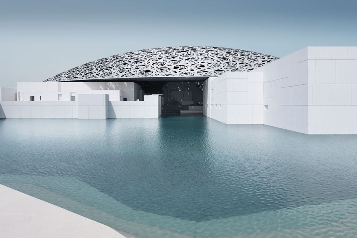 Jean Nouvel's Louvre Abu Dhabi was unveiled in November Louvre Abu Dhabi. Photo: Mohamed Somji