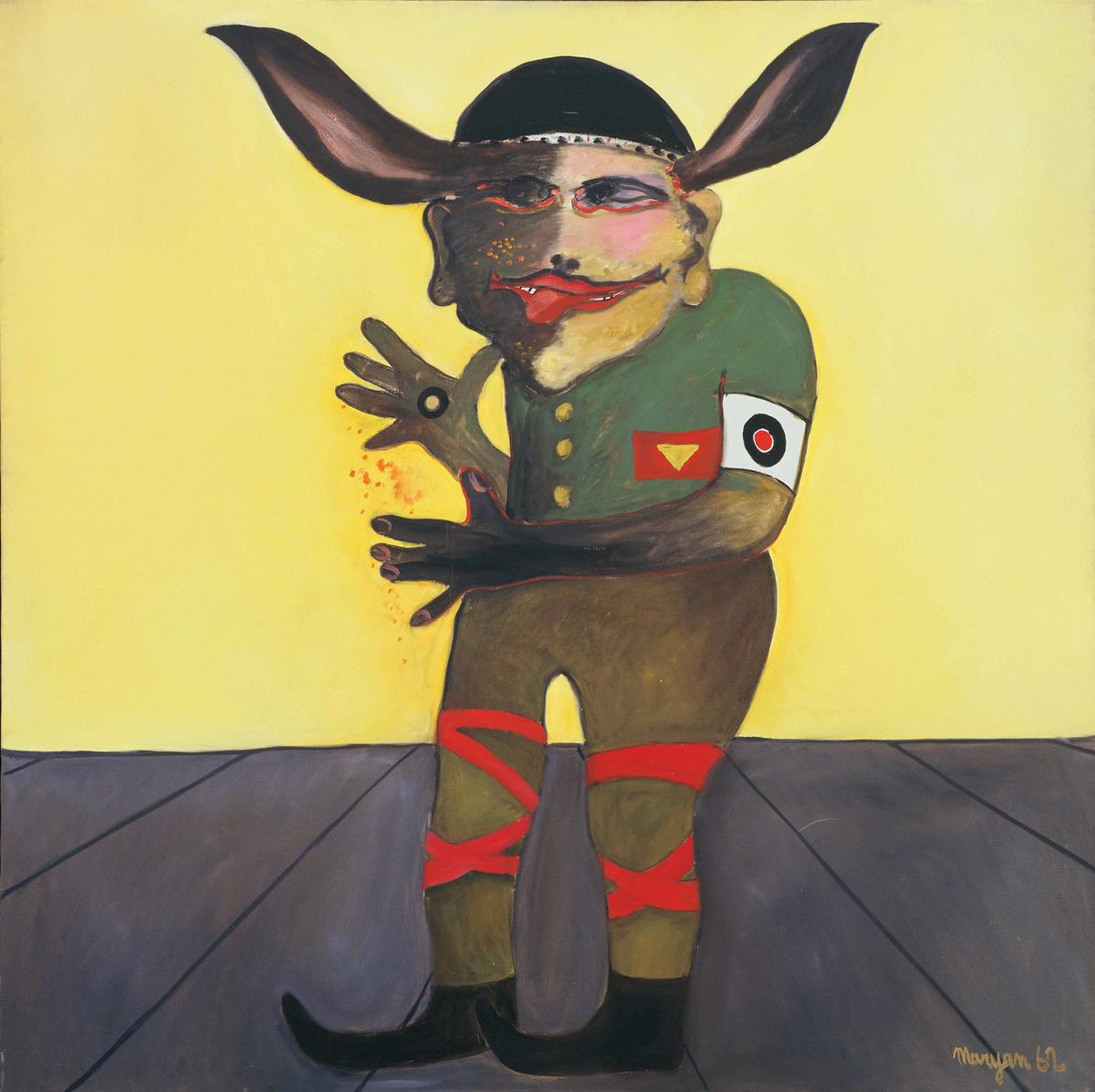 Maryan, Personnage (1962). Collection of Anne Wachsmann Guigon.