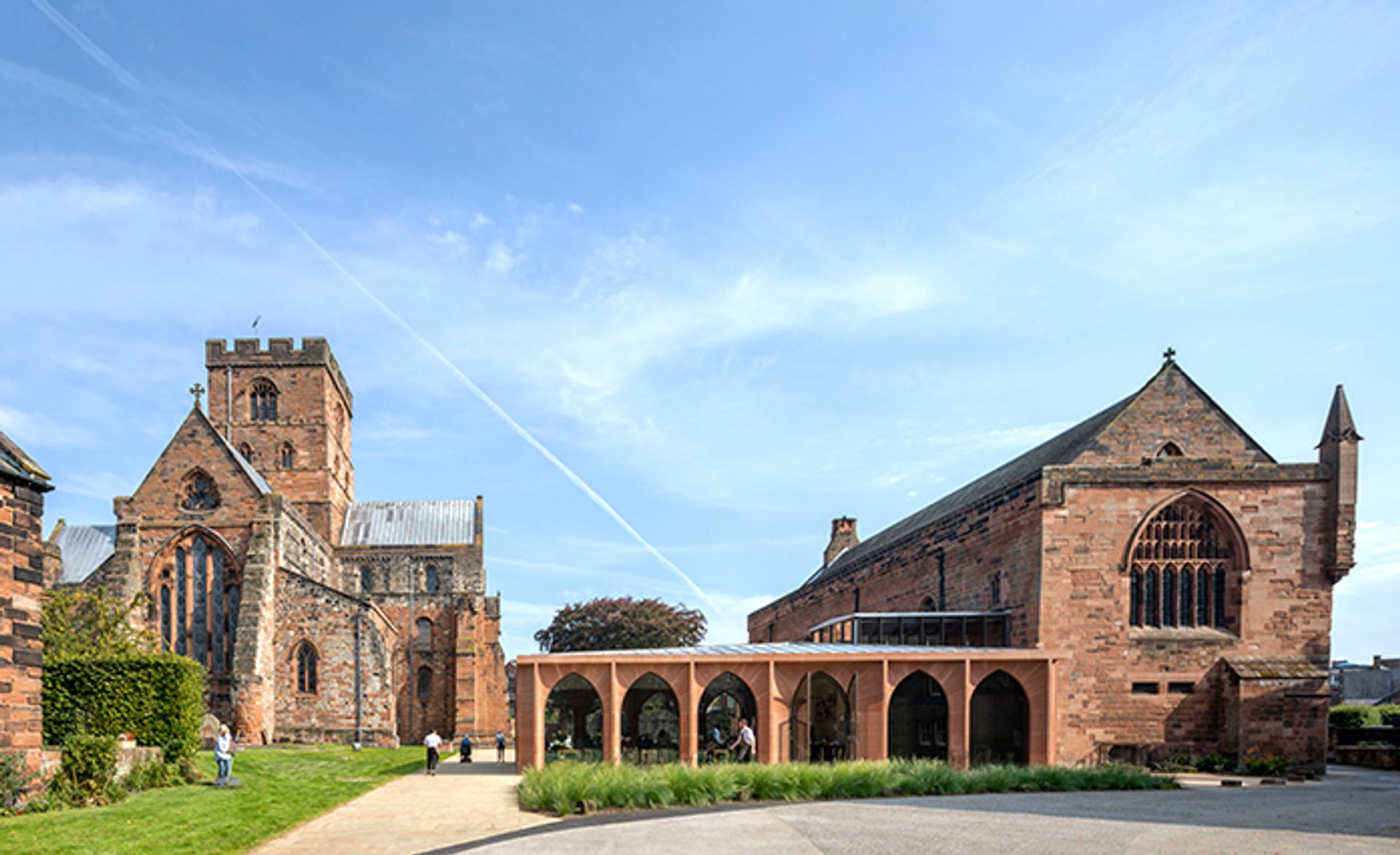 The Grade I listed Fratry in Carlisle is now connected to the main building of the Carlisle Cathedral 