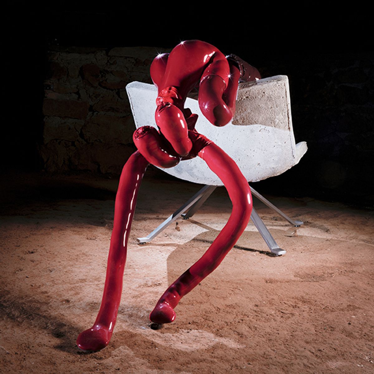 Sarah Lucas’s sculpture She Came in Through the Bathroom Window (2023)

Sculpture: © Sarah Lucas, courtesy Sadie Coles HQ; photo: Steve Russell Studios


