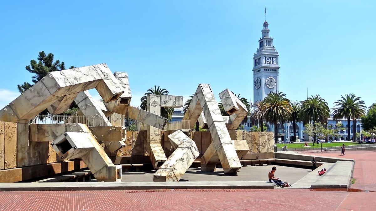 The Vaillancourt Fountain in San Francisco Photo: Dennis Jarvis via Flickr