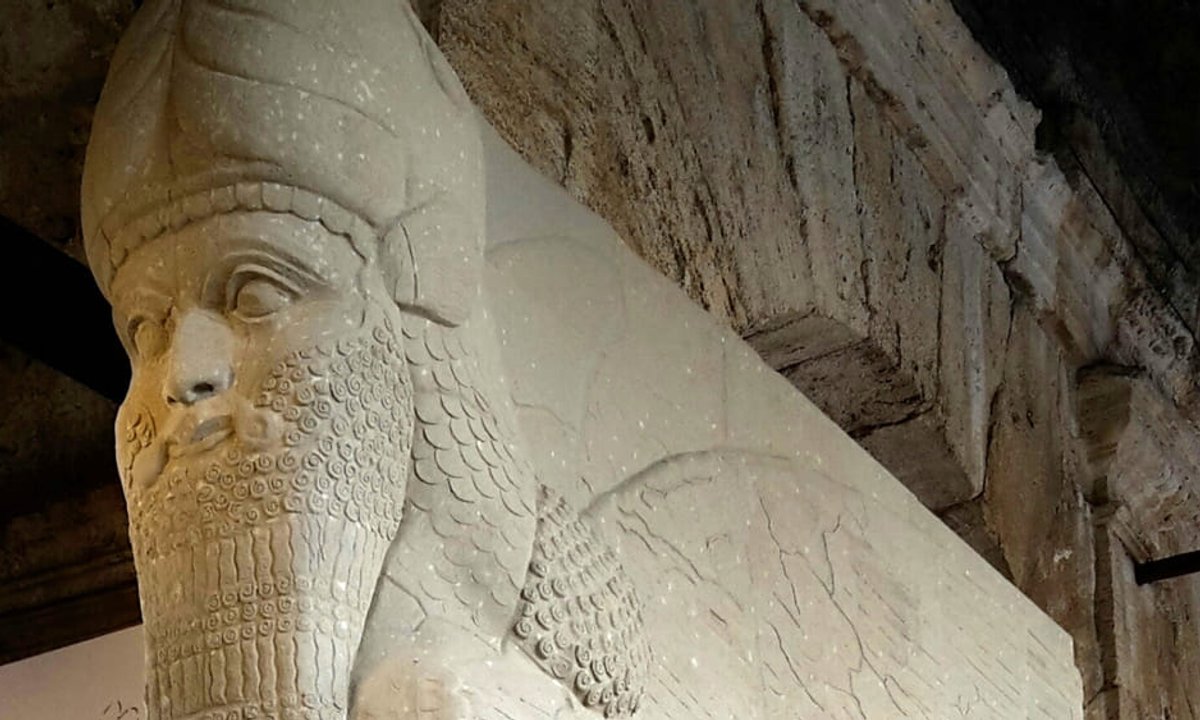 Italy donates replica of Bull of Nimrud destroyed by Isis to Iraq Italy donates replica of Bull of Nimrud destroyed by Isis to Iraq