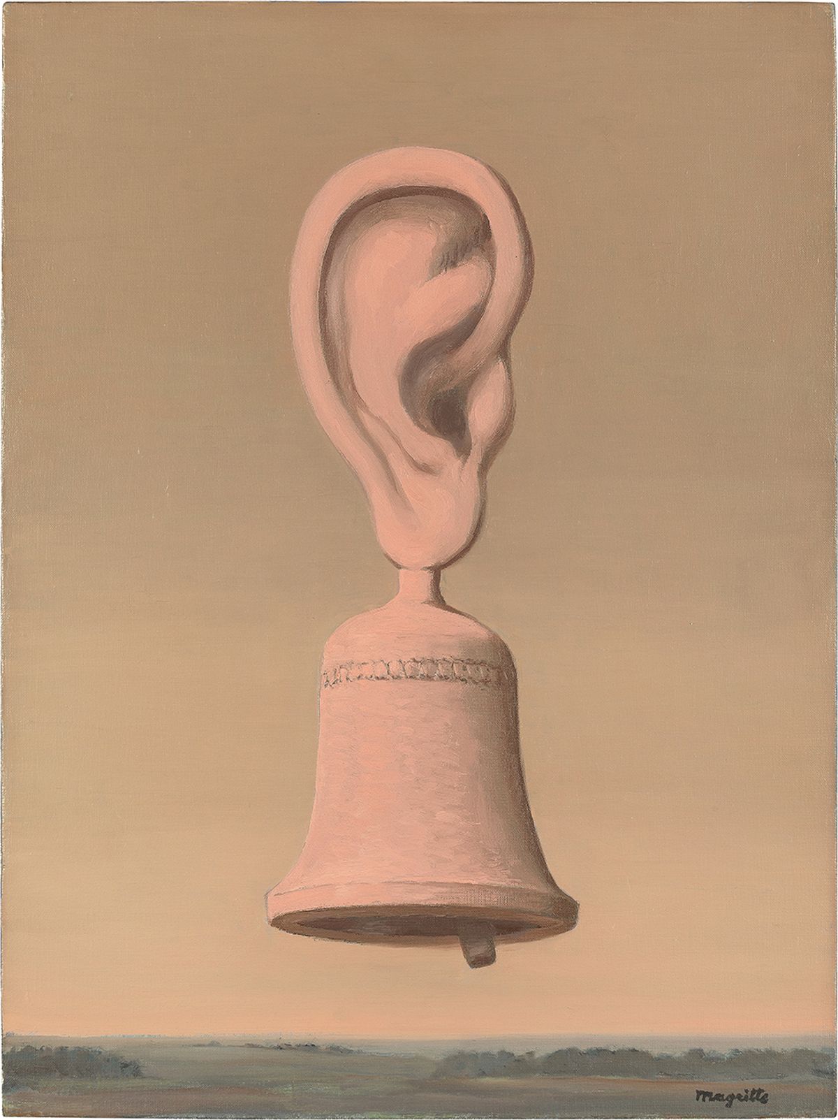 Magritte's La Leçon de Musique (The Music Lesson), around 1965

Courtesy of Sotheby's