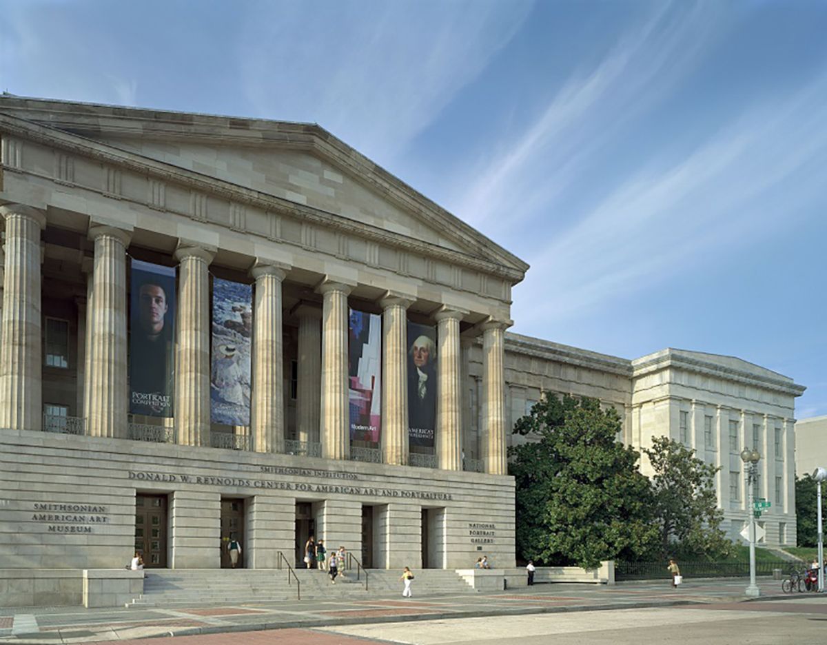 The Smithsonian's National Portrait Gallery in Washington, DC, which had reopened in July