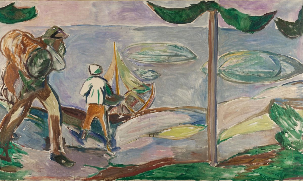 Edvard Munch’s chocolate factory series shines a light on the public artist he wanted to be – The Art Newspaper Edvard Munch’s chocolate factory series shines a light on the public artist he wanted to be – The Art Newspaper