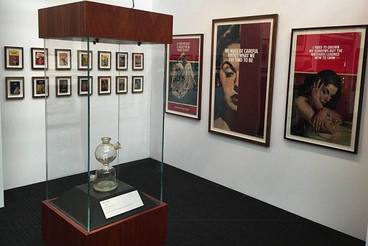 The stand of Pertwee, Anderson and Gold at the London Art Fair, 2016