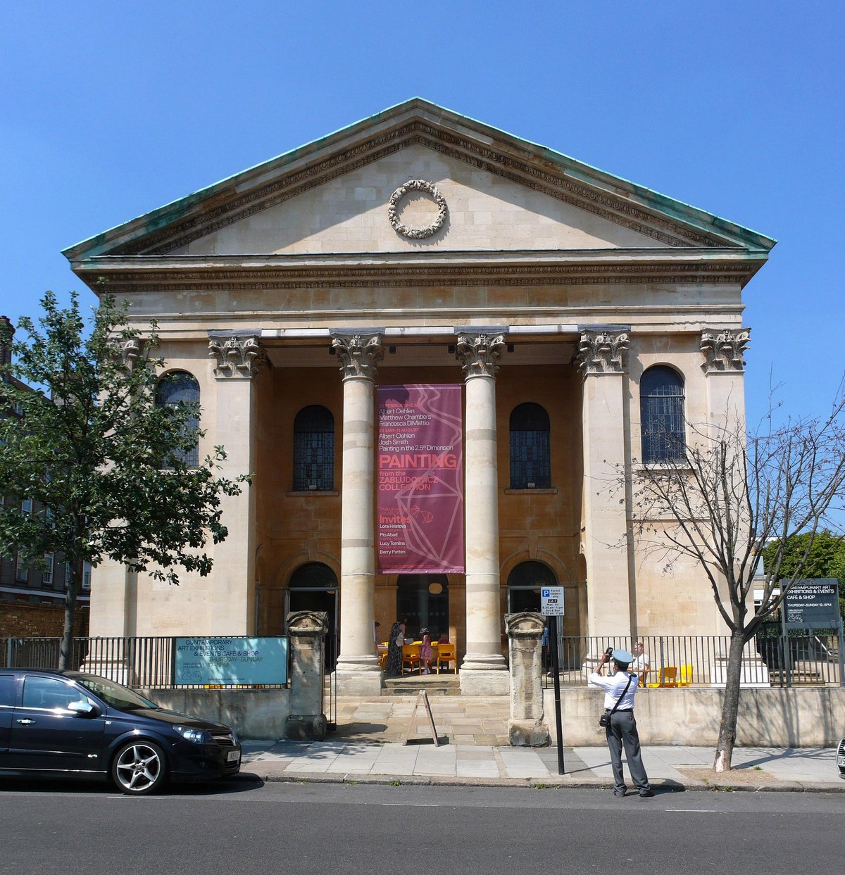 The project space, located in north London's Chalk Farm in a former Methodist church, opened in 2007 and will close 17 December
Photo: N19± via Wikimedia Commons
