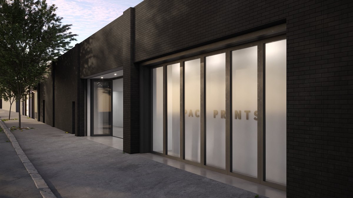 Rendering of Pace Prints' future location at 1130 Seward Street Rendering by Murdock Solon Architects