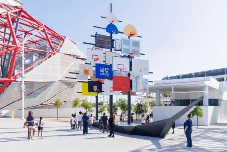  $11m worth of public art at the LA Clippers' new arena 