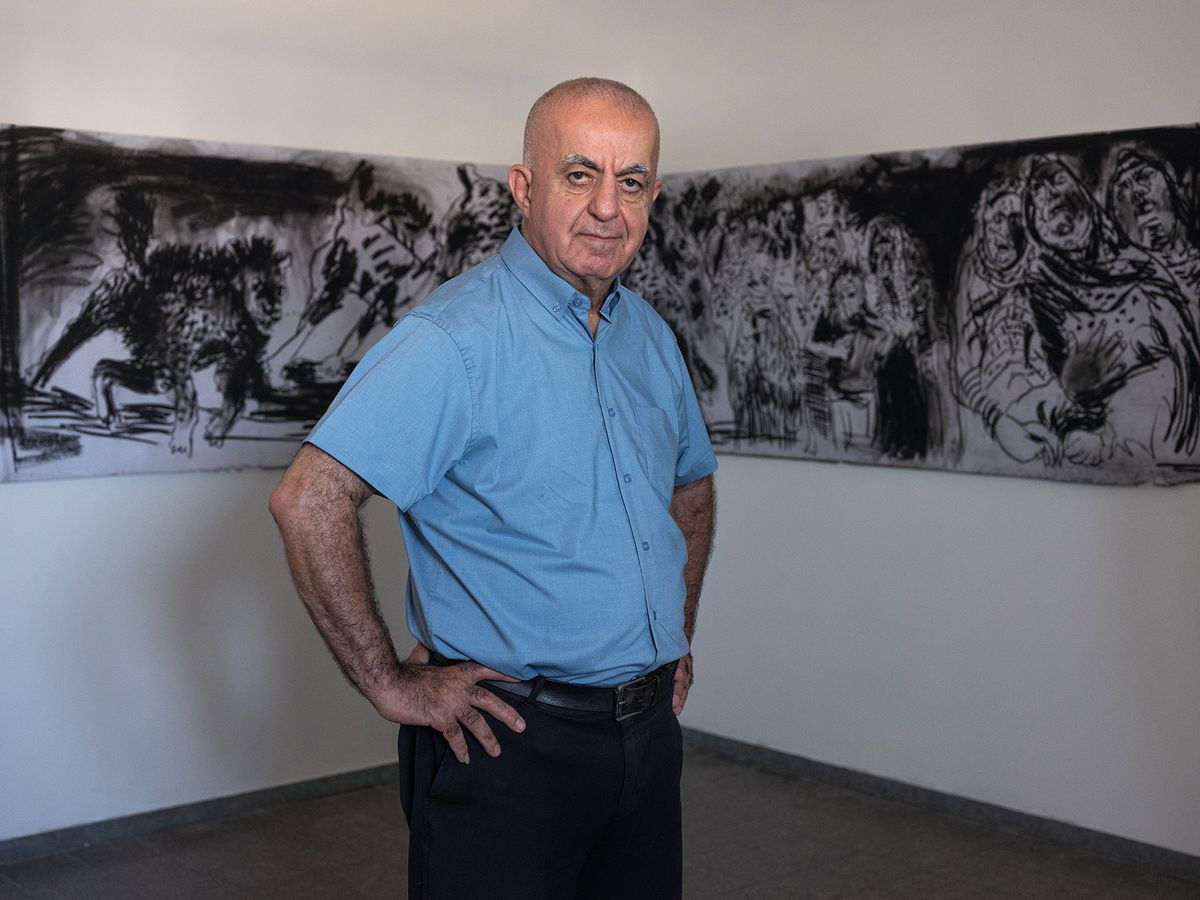 Said Abu Shakra, the co-founder of Umm El-Fahm Art Gallery: “It’s important to understand we’re not actually that different from each other” Yuval Chen