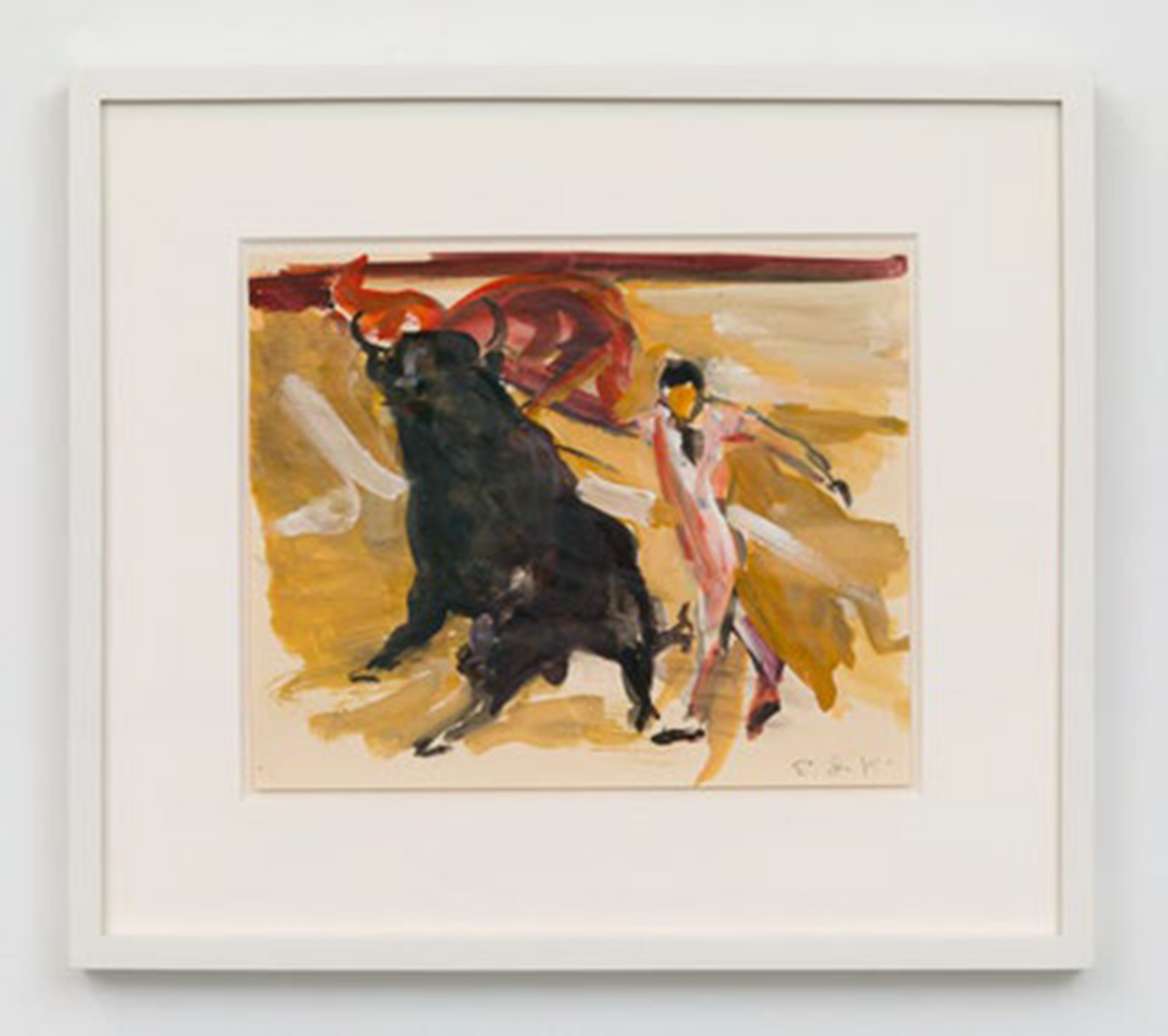 Untitled (Madrid Series #3) by Elaine de Kooning Boulder Police Department